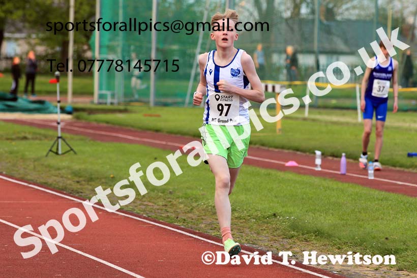 1500 metres, 2023 NE Grand Prix 1, Monkton. Photo: David T. Hewitson/Sports for All Pics